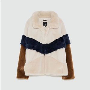 Zara Faux Fur Jacket